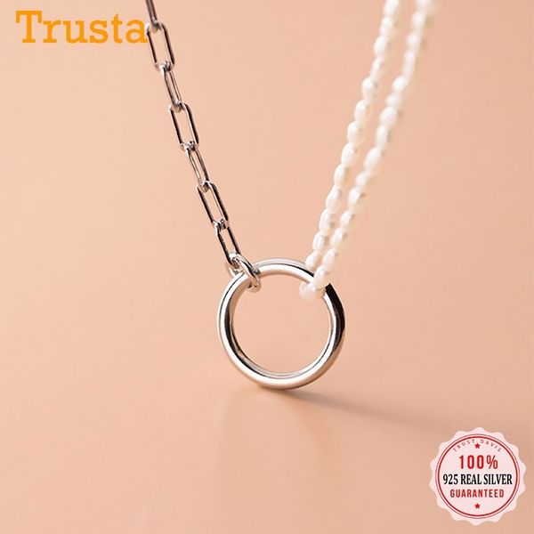 trustdavis luxury 925 sterling silver lovely pearl round pendant necklace for women wedding birthday s925 jewelry gift da1756
trustdavis luxury 925 sterling silver lovely pearl round pendant necklace for women wedding birthday s925 jewelry gift da1756