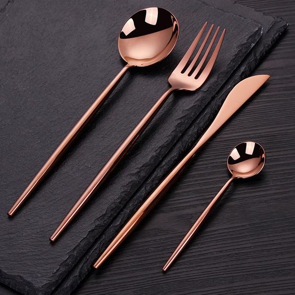 home tableware stainless steel cutlery complete rose gold fork spoon knife set cutlery dinner set gold flatware dinnerware
home tableware stainless steel cutlery complete rose gold fork spoon knife set cutlery dinner set gold flatware dinnerware