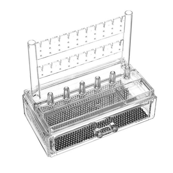 storage boxes & bins acrylic earring display stand jewelry rack ring organizer dust-proof earrings holder drawer box
storage boxes & bins acrylic earring display stand jewelry rack ring organizer dust-proof earrings holder drawer box