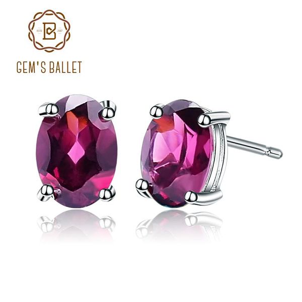 stud gem's ballet 4*6mm 1.05ct oval natural rhodolite garnet gemstone 925 sterling silver earrings fashion jewelry for women, Golden;silver
stud gem's ballet 4*6mm 1.05ct oval natural rhodolite garnet gemstone 925 sterling silver earrings fashion jewelry for women, Golden;silver
