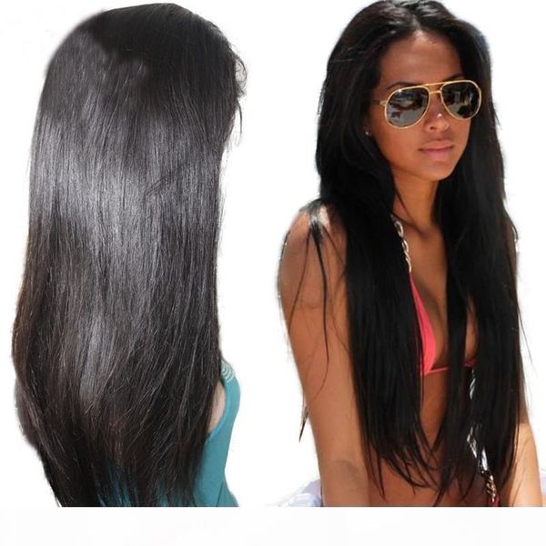 full lace straight human hair wig 10-26 inch in stock brazilian hair full lace wig for women natural straight lace wig, Black;brown
full lace straight human hair wig 10-26 inch in stock brazilian hair full lace wig for women natural straight lace wig, Black;brown