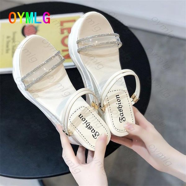 sandals europe and the united states 2021 summer wedge fairy feng rhinestone fashion platform women's shoes large size 41-44, Black
sandals europe and the united states 2021 summer wedge fairy feng rhinestone fashion platform women's shoes large size 41-44, Black