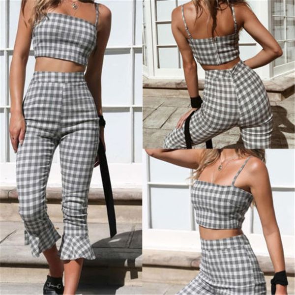 2021 new summer casual tracksuits sets suits plaid fashion costume 2-pieces (+pants) women suit set female uy6o, White
2021 new summer casual tracksuits sets suits plaid fashion costume 2-pieces (+pants) women suit set female uy6o, White