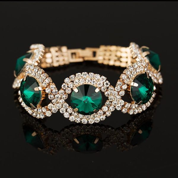 link, chain fashion wedding bracelets charm shiny rhinestone crystal bangles for women handmade jewelry accessories, Black
link, chain fashion wedding bracelets charm shiny rhinestone crystal bangles for women handmade jewelry accessories, Black