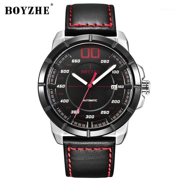 brand men mechanical watch black minimalism dial date business sports male genuine leather wrist automatic clock relogio wristwatches, Slivery;brown
brand men mechanical watch black minimalism dial date business sports male genuine leather wrist automatic clock relogio wristwatches, Slivery;brown