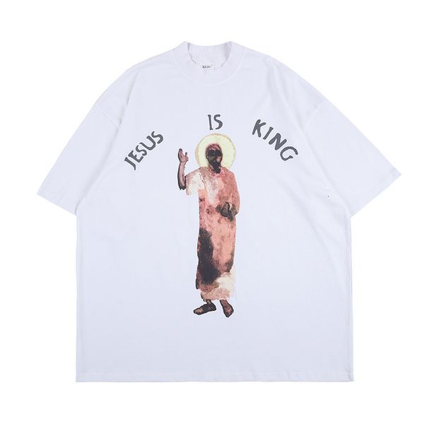 2021 new kanye west is king jesus printed women shirts tees hiphop summer men cotton t shirt 1u3x, White;black
2021 new kanye west is king jesus printed women shirts tees hiphop summer men cotton t shirt 1u3x, White;black