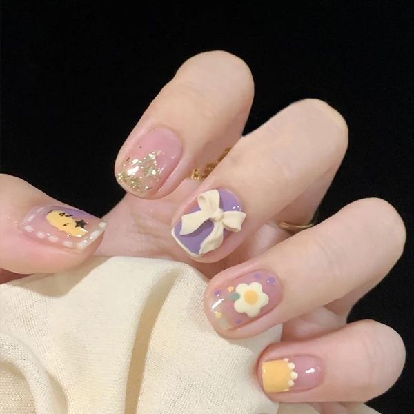 false nails full cover round white flower designed nail art tools press on glue type removable finiehed manicure tips, Red;gold
false nails full cover round white flower designed nail art tools press on glue type removable finiehed manicure tips, Red;gold