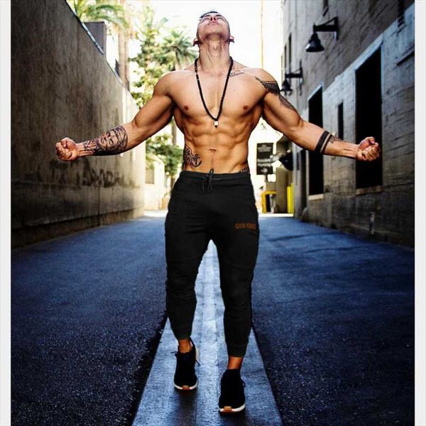 men's pants brand jogging men sport sweatpants running fitness joggers trackpants slim fit bodybuilding trouser, Black
men's pants brand jogging men sport sweatpants running fitness joggers trackpants slim fit bodybuilding trouser, Black