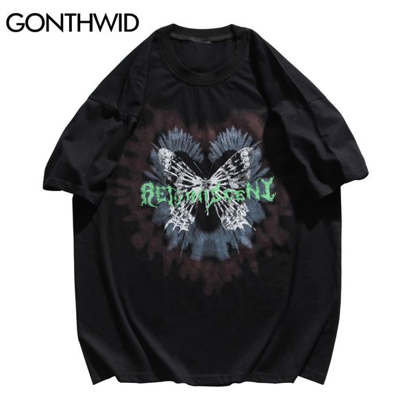 gonthwid tees shirt streetwear hip hop butterfly heart tie dye tshirts men fashion summer short sleeve cotton loose t-shirt c0315, White;black
gonthwid tees shirt streetwear hip hop butterfly heart tie dye tshirts men fashion summer short sleeve cotton loose t-shirt c0315, White;black