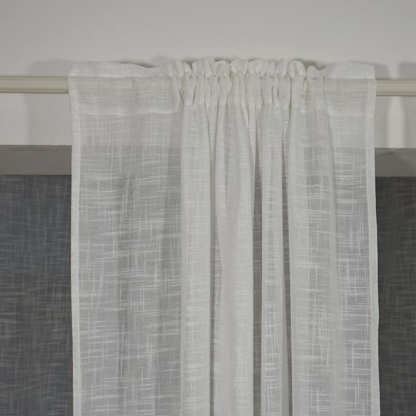 curtain & drapes white burlap linen semi sheer curtains for living room elegant design style with cross slub pattern light filter fabric
curtain & drapes white burlap linen semi sheer curtains for living room elegant design style with cross slub pattern light filter fabric