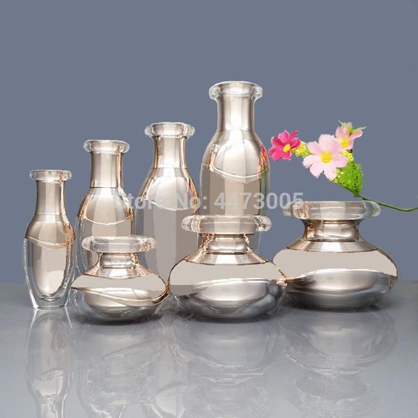 5pcs/lot 15/30/50g 100ml empty fashion cosmetic cream jar pot makeup liquid sprayer atomizer lotion press pump bottle suit set
5pcs/lot 15/30/50g 100ml empty fashion cosmetic cream jar pot makeup liquid sprayer atomizer lotion press pump bottle suit set