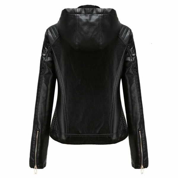 2021 faux leather pu women autumn winter sleeve hoodies plus veet warm coat female jacket black outerwear 92o6
2021 faux leather pu women autumn winter sleeve hoodies plus veet warm coat female jacket black outerwear 92o6