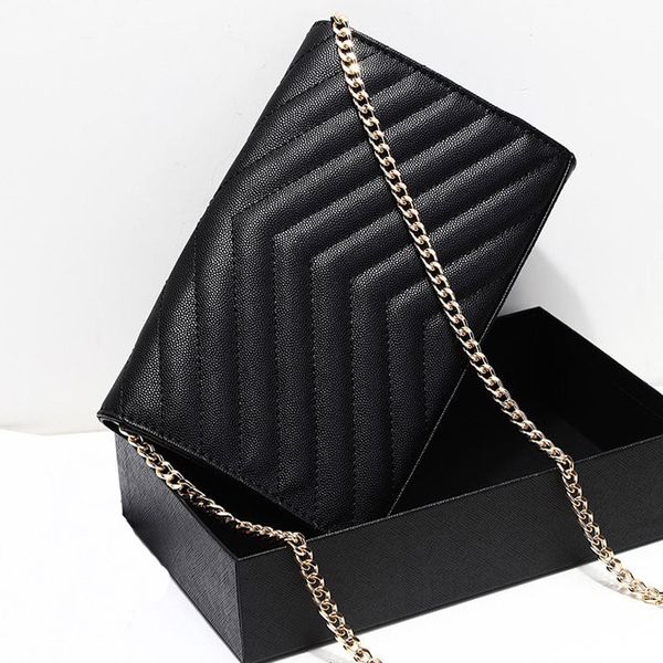 envelope chain genuine leather handbag comes woc chain bag women luxurys fashion designers bags female clutch classic girl handbags
envelope chain genuine leather handbag comes woc chain bag women luxurys fashion designers bags female clutch classic girl handbags