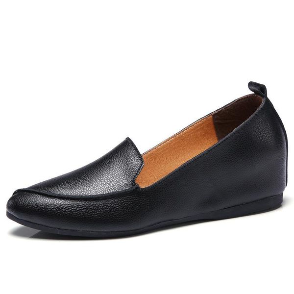 dress shoes women pumps casual lady split leather wedges heels woman high heeled pointed toe slip-on ladies, Black
dress shoes women pumps casual lady split leather wedges heels woman high heeled pointed toe slip-on ladies, Black