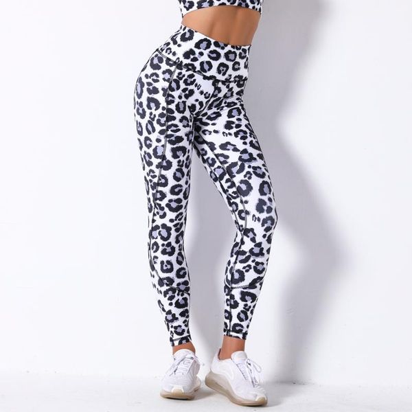 yoga outfits leopard print leggings women high-rise sports peach hip fitness gym colorful, White;red 
yoga outfits leopard print leggings women high-rise sports peach hip fitness gym colorful, White;red