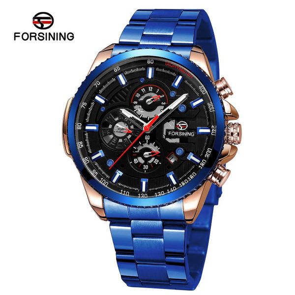 wristwatches forsining multifunction calendar dial automatic mechanical skeleton men wrist watch luxury business steel band sports male, Slivery;brown
wristwatches forsining multifunction calendar dial automatic mechanical skeleton men wrist watch luxury business steel band sports male, Slivery;brown