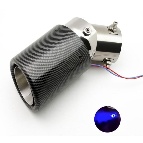 manifold & parts carbon fiber exhaust tip with led light stainless steel muffler tail throat whistle- modification luminous tube
manifold & parts carbon fiber exhaust tip with led light stainless steel muffler tail throat whistle- modification luminous tube