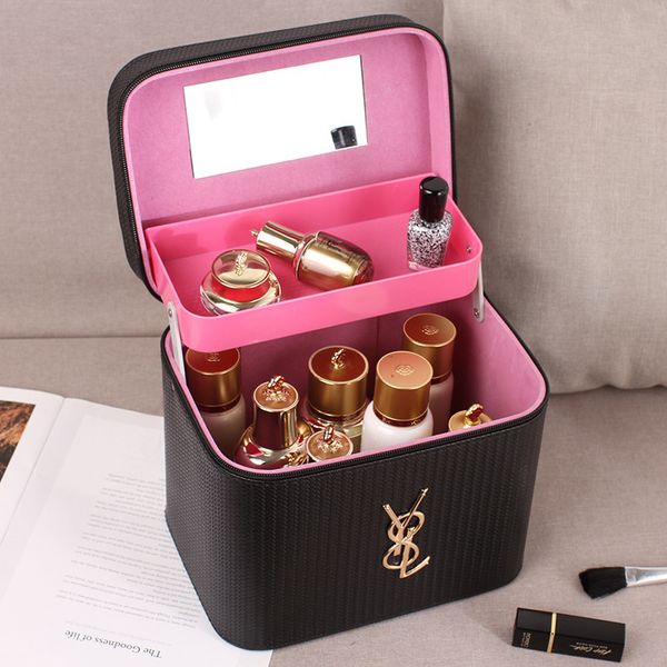 cosmetic bag make up women's portable storage capacity multifunctional box advanced sense suitcase
cosmetic bag make up women's portable storage capacity multifunctional box advanced sense suitcase