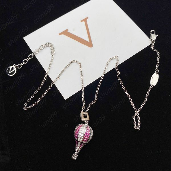 luxury pendant necklaces air balloon necklaces fashion for man woman women party wedding lovers gift hip hop jewelry with box, Silver
luxury pendant necklaces air balloon necklaces fashion for man woman women party wedding lovers gift hip hop jewelry with box, Silver
