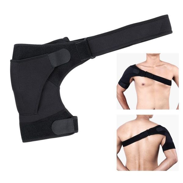 male / female adjustable breathable gymnasium exercise care single shoulder support back band wrapping pad black bandage, Black;blue
male / female adjustable breathable gymnasium exercise care single shoulder support back band wrapping pad black bandage, Black;blue