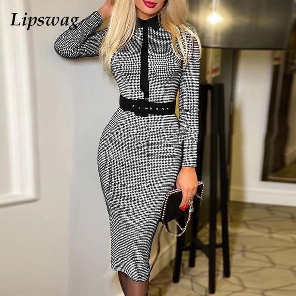 casual dresses elegant houndstooth floral print bodycon dress fashion slim women lapel lady autumn winter office commute belt party, Black;gray
casual dresses elegant houndstooth floral print bodycon dress fashion slim women lapel lady autumn winter office commute belt party, Black;gray