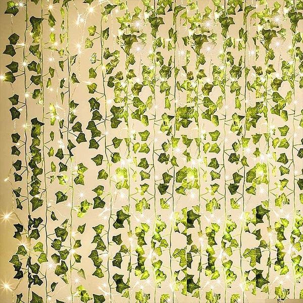 decorative flowers & wreaths 12pcs artificial plants led leaf lvy garland silk rattan vine hanging for home living room fake ivy wedding dec
decorative flowers & wreaths 12pcs artificial plants led leaf lvy garland silk rattan vine hanging for home living room fake ivy wedding dec