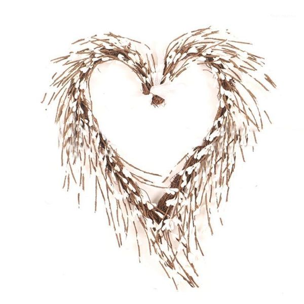valentine's day wreath with twigs and cones for wall, staircase, door year decoration white fruit light1
valentine's day wreath with twigs and cones for wall, staircase, door year decoration white fruit light1