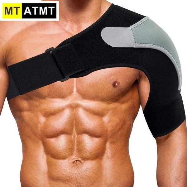 adjustable shoulder brace with pressure pad neoprene shoulder support pain ice pack compression sleeve, Black;blue
adjustable shoulder brace with pressure pad neoprene shoulder support pain ice pack compression sleeve, Black;blue