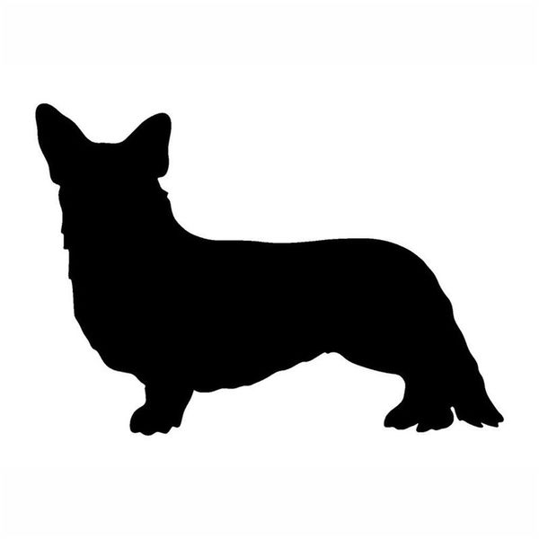 19.5*12.7cm cardogam welsh corgi car stickers lovely pet dog vinyl decal car styling bumper decoration black/silver s1-0717
19.5*12.7cm cardogam welsh corgi car stickers lovely pet dog vinyl decal car styling bumper decoration black/silver s1-0717