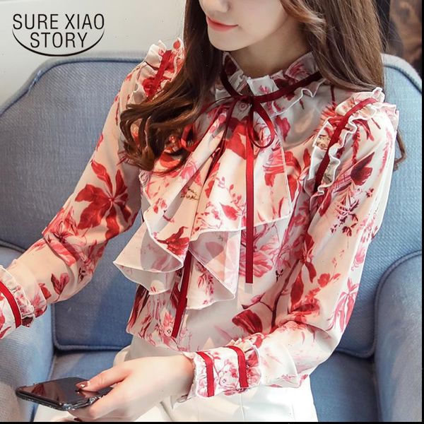fashion womens and blouses 2021 womens clothing print chiffon shirt long sleeve women shirts office blouse 2542 50, White
fashion womens and blouses 2021 womens clothing print chiffon shirt long sleeve women shirts office blouse 2542 50, White