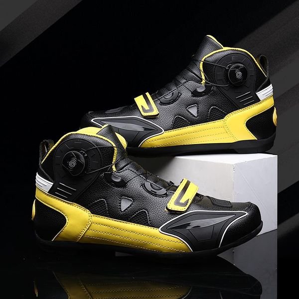 cycling footwear men motorcycle boots pu leather motorsport riding racing motocross shoes motorbike bike protective gear dirt, Black
cycling footwear men motorcycle boots pu leather motorsport riding racing motocross shoes motorbike bike protective gear dirt, Black