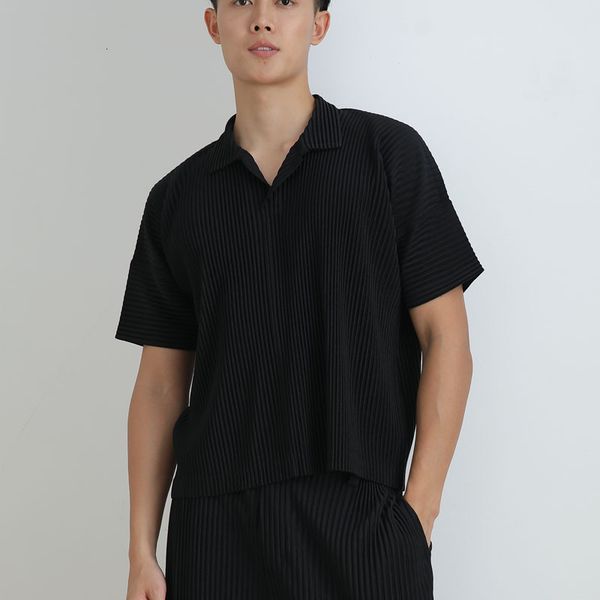 2021 new pleated men's lapel short sleeve fashion trend pullovermen clothing polo shirt tp9001 5o53, White
2021 new pleated men's lapel short sleeve fashion trend pullovermen clothing polo shirt tp9001 5o53, White