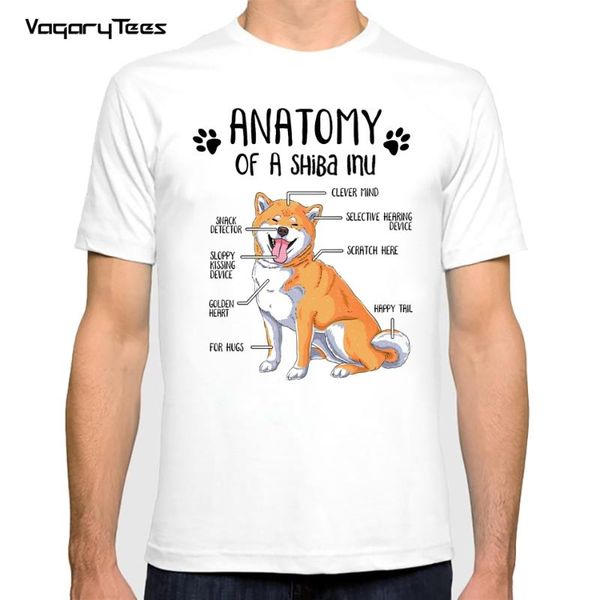 men's t-shirts summer shiba inu anatomy dog lover gift print men tshirt cute casual tee shirt hipster cool streetwear, White;black
men's t-shirts summer shiba inu anatomy dog lover gift print men tshirt cute casual tee shirt hipster cool streetwear, White;black
