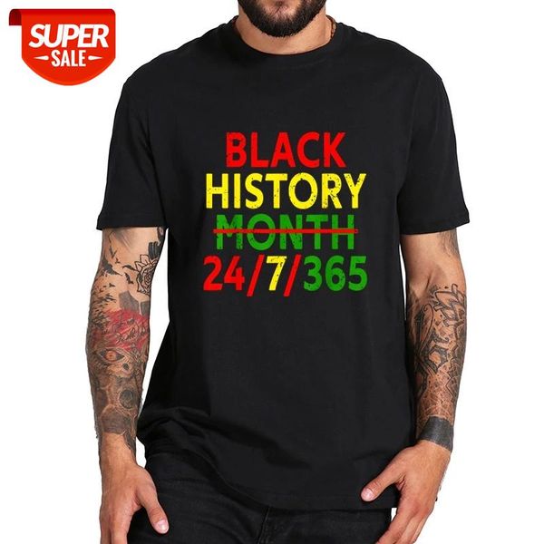 black history month 24/7/365 african melanin black gift t shirt 100% cotton soft cloth tee #uw2c, White;black
black history month 24/7/365 african melanin black gift t shirt 100% cotton soft cloth tee #uw2c, White;black