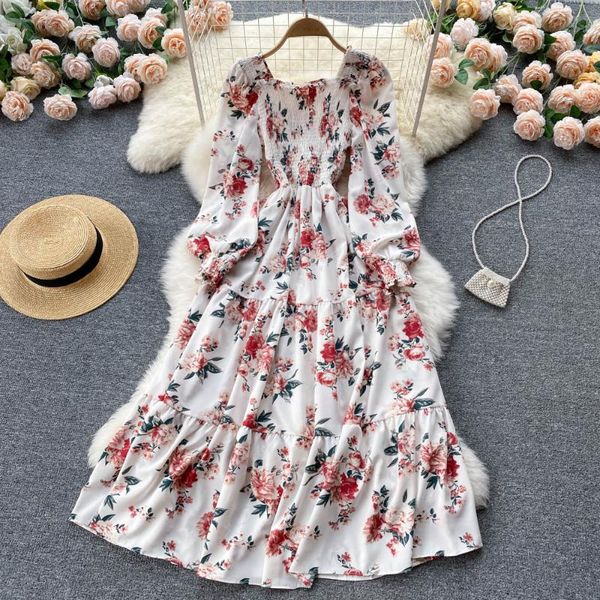 casual dresses french style elegant women's long sleeve floral chiffon dress ladies square collar mixi autumn robe lolita female vestid, Black;gray
casual dresses french style elegant women's long sleeve floral chiffon dress ladies square collar mixi autumn robe lolita female vestid, Black;gray