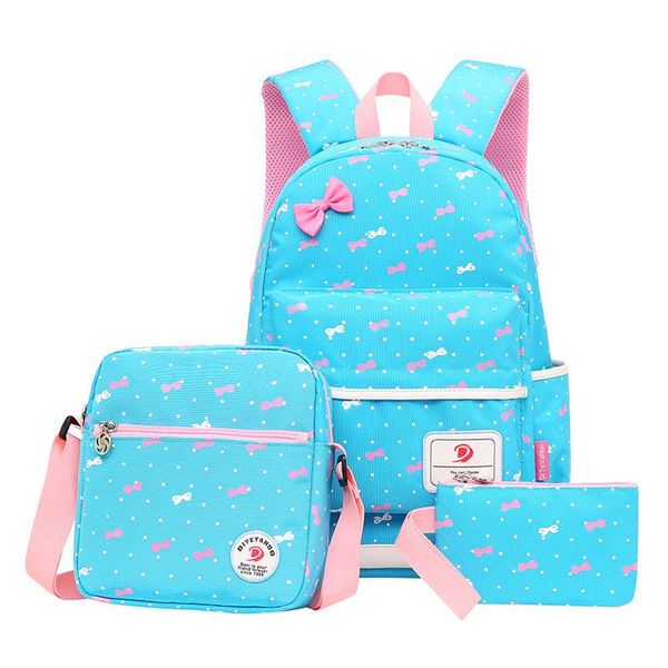 school bags 3pcs/set fashion printing for teen girls bow knapsack schoolbags fresh lady travel backpacks backpack mochila
school bags 3pcs/set fashion printing for teen girls bow knapsack schoolbags fresh lady travel backpacks backpack mochila