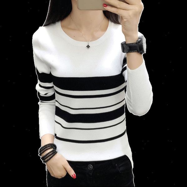 women sweater 2021 new autumn winter women fashion casual warm nice sweater drop shipping high quality, White;black
women sweater 2021 new autumn winter women fashion casual warm nice sweater drop shipping high quality, White;black