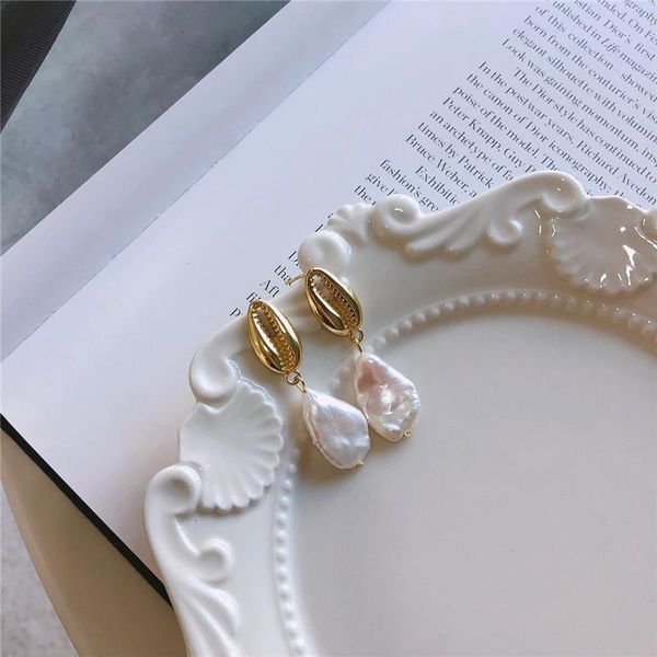 other pofunuo real 925 sterling silver baroque pearl shell stud earrings for women korea fashion chic freshwater ear studs 2021, Golden;silver
other pofunuo real 925 sterling silver baroque pearl shell stud earrings for women korea fashion chic freshwater ear studs 2021, Golden;silver