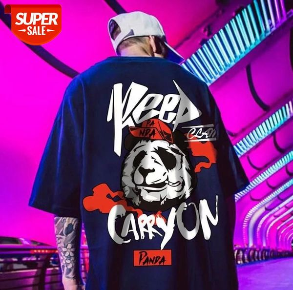 seveyfan 2021 hip hop tees shirt panda print cotton short sleeve loose cool men t shirt casual summer mens punk tshirt #8x6n, White;black
seveyfan 2021 hip hop tees shirt panda print cotton short sleeve loose cool men t shirt casual summer mens punk tshirt #8x6n, White;black