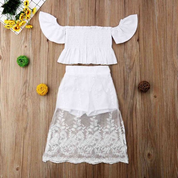 1 6t toddler kid baby girl princess clothes set party white lace floral long skirt outfits 2pcs
1 6t toddler kid baby girl princess clothes set party white lace floral long skirt outfits 2pcs