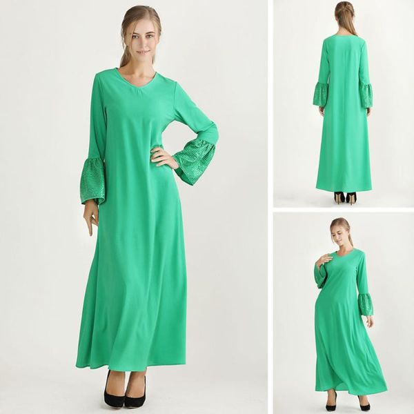 ethnic clothing dubai casual women's long dress solid color muslim islamic abayas arabic middle east ramadan v-neck lantern sleeve vest, Red
ethnic clothing dubai casual women's long dress solid color muslim islamic abayas arabic middle east ramadan v-neck lantern sleeve vest, Red