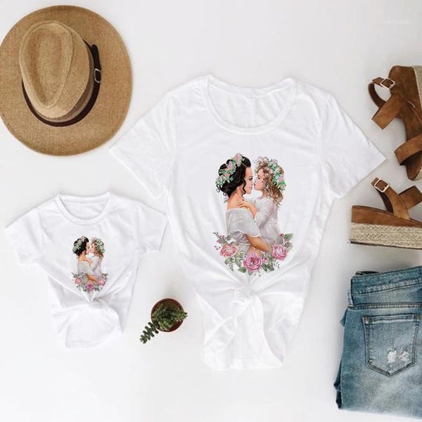 family matching outfits look super mom with garland mother and daughter clothes spring summer kids pretty printing round neck tshirt1, Blue
family matching outfits look super mom with garland mother and daughter clothes spring summer kids pretty printing round neck tshirt1, Blue
