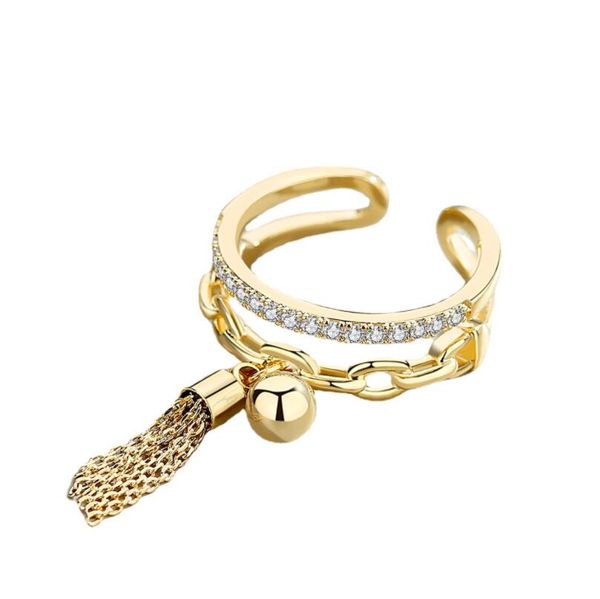 adjustable bohemian geometric cluster ring rhinestone gold chain opening rings for women jewelry accessories, Golden;silver
adjustable bohemian geometric cluster ring rhinestone gold chain opening rings for women jewelry accessories, Golden;silver