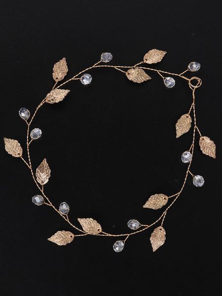 headpieces bridal gold leaf headband crystal wedding hair jewelry brides headwear party prom accessories for women handmade tiaras, Silver
headpieces bridal gold leaf headband crystal wedding hair jewelry brides headwear party prom accessories for women handmade tiaras, Silver