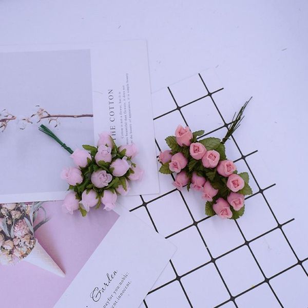12pcs/bundle artificial flowers mini silk roses diy wreath gifts christmas decor for home wedding bridal brooch fake jllfek
12pcs/bundle artificial flowers mini silk roses diy wreath gifts christmas decor for home wedding bridal brooch fake jllfek