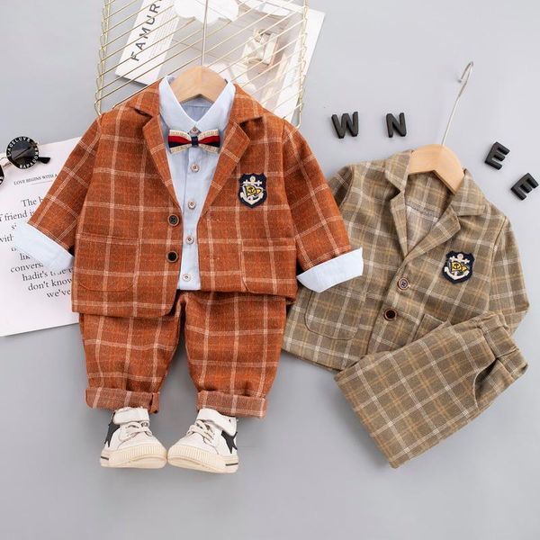clothing sets 2021 autumn baby boys girls formal suits toddler infant coat shirt pants kids child casual 3pcs/set costume, White
clothing sets 2021 autumn baby boys girls formal suits toddler infant coat shirt pants kids child casual 3pcs/set costume, White