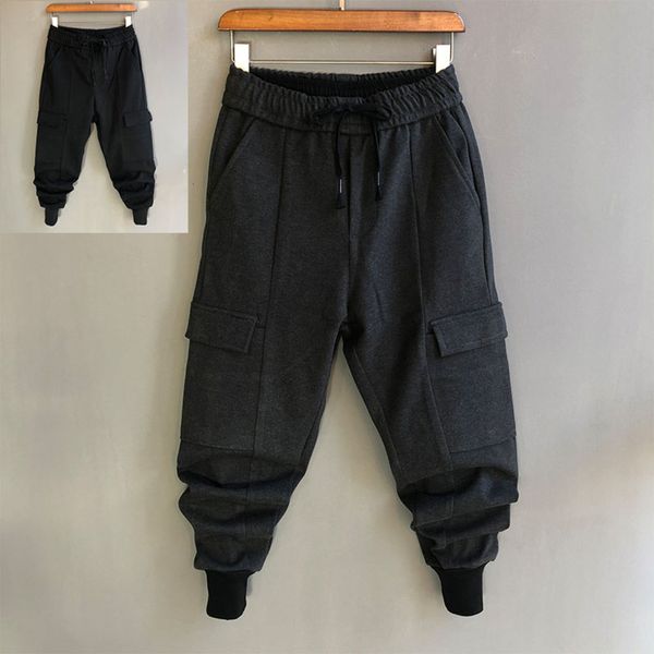 fashion brand 2020 men's tweed small foot casual capris solid color corset fashion harem pants autumn and winter slim pants, Blue
fashion brand 2020 men's tweed small foot casual capris solid color corset fashion harem pants autumn and winter slim pants, Blue
