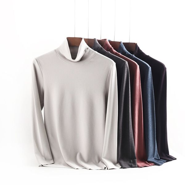 men's autumn and winter new long sve splicing bottoming shirt double-sided frosted de veet high neck men's warm t-shirt, White;black
men's autumn and winter new long sve splicing bottoming shirt double-sided frosted de veet high neck men's warm t-shirt, White;black
