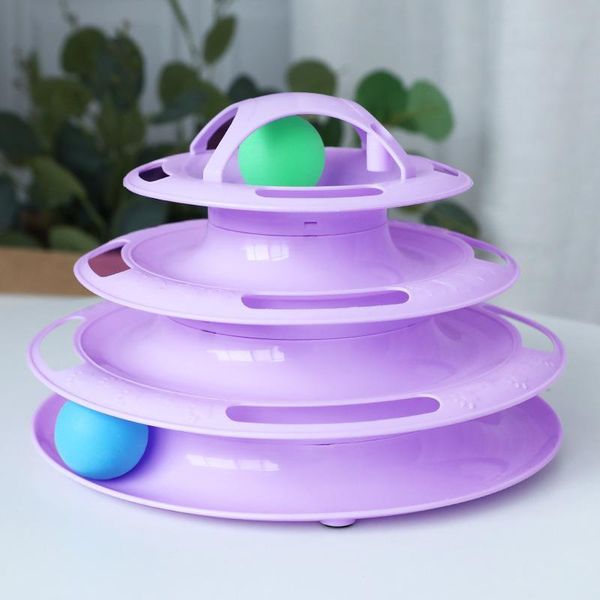 cat toys three levels pet toy training amusement plate kitten tower tracks disc intelligence triple tumbler
cat toys three levels pet toy training amusement plate kitten tower tracks disc intelligence triple tumbler