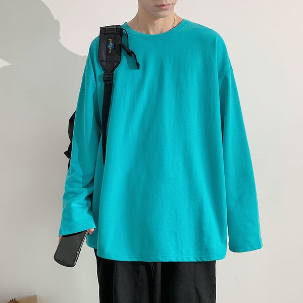2021 new spring cotton t shirt men's fashion solid color o-neck t-shirt men streetwear korean loose long-sleeved tshirt mens s-5xl 29q, White;black
2021 new spring cotton t shirt men's fashion solid color o-neck t-shirt men streetwear korean loose long-sleeved tshirt mens s-5xl 29q, White;black